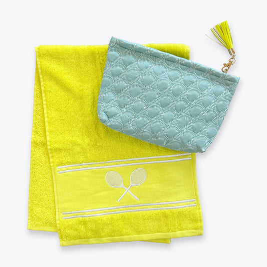 Travel Pouch + Towel Gift Set