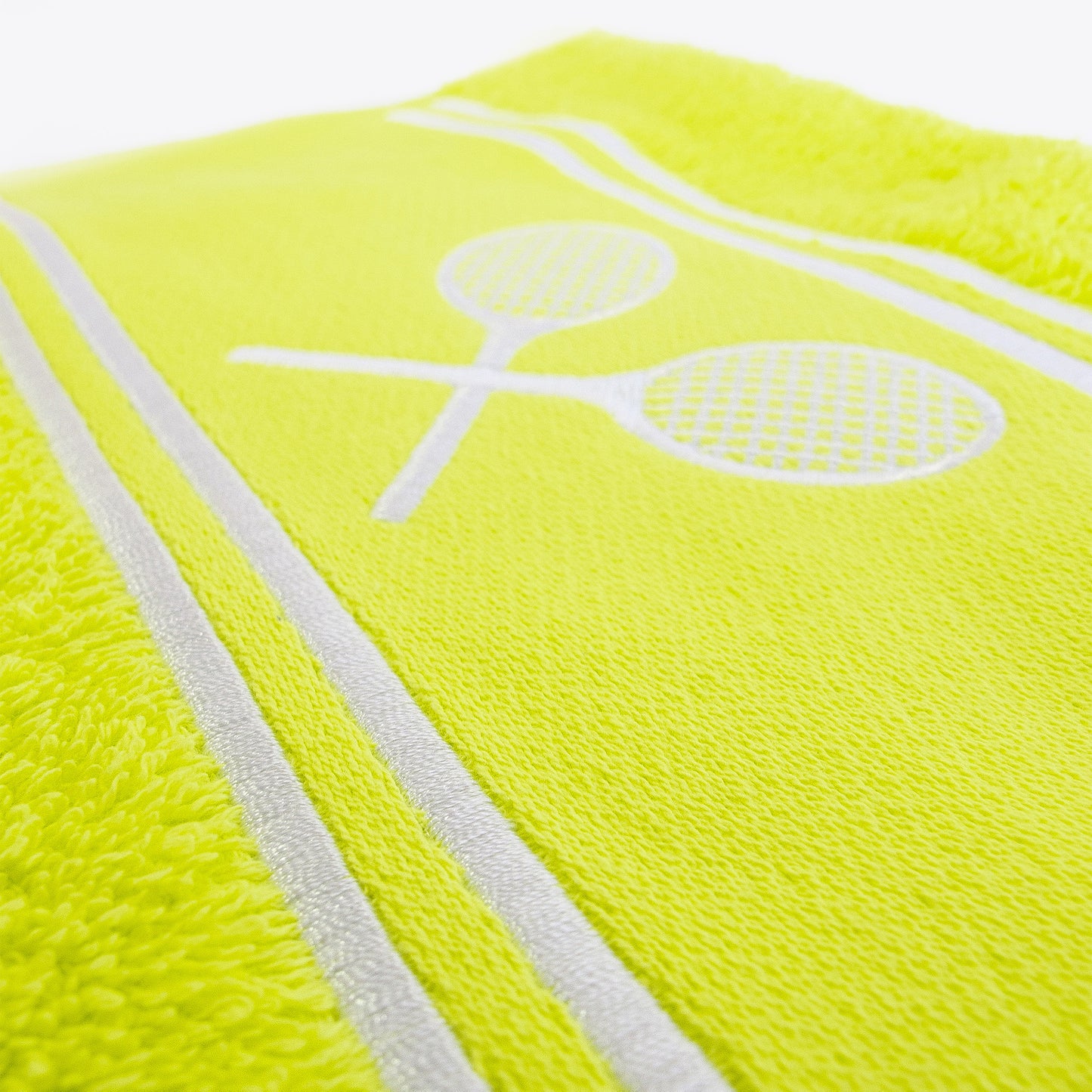 Matchtime Tennis Towel—Yellow