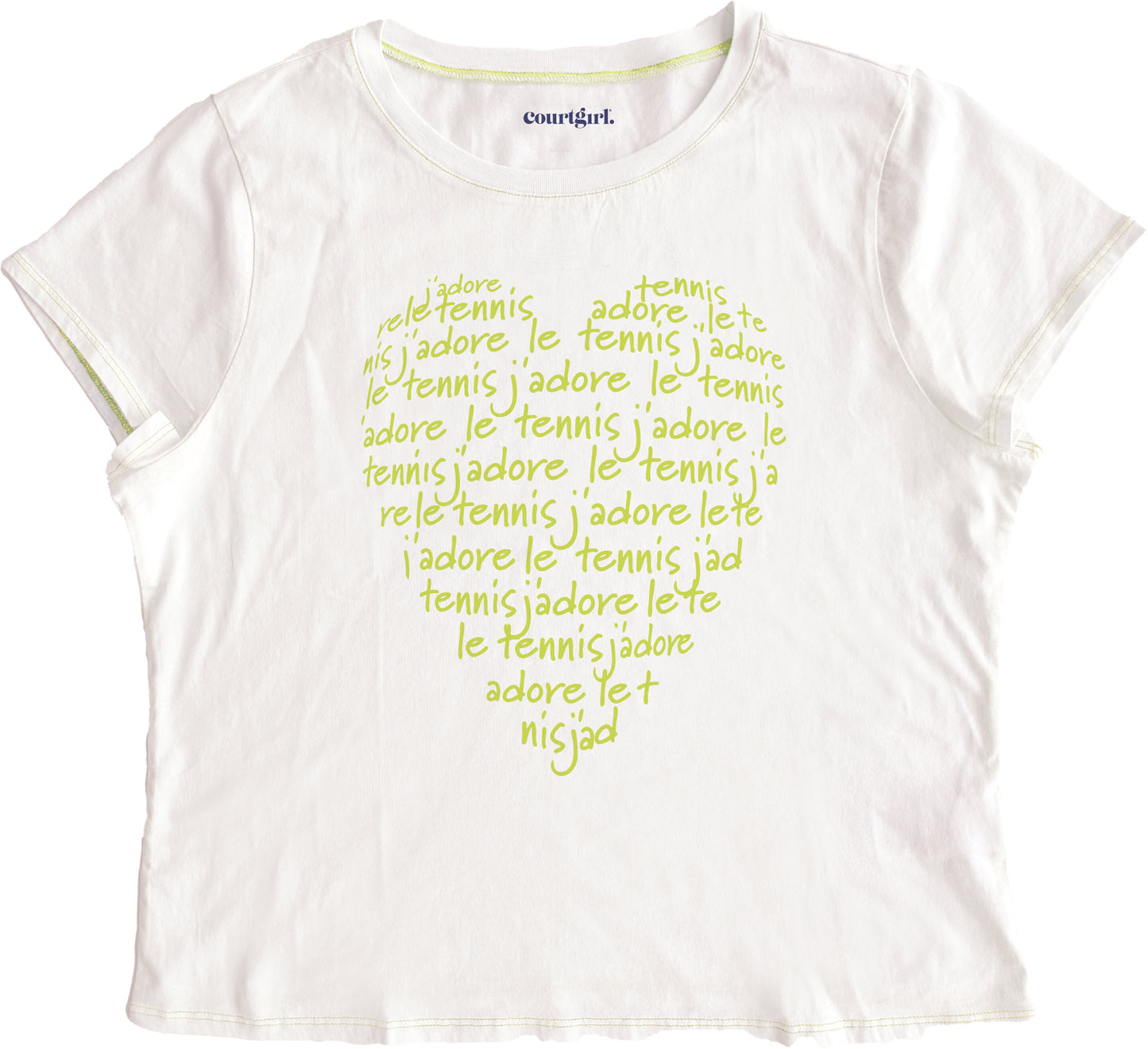 J'adore Le Tennis Graphic Tee (Preorder for April)