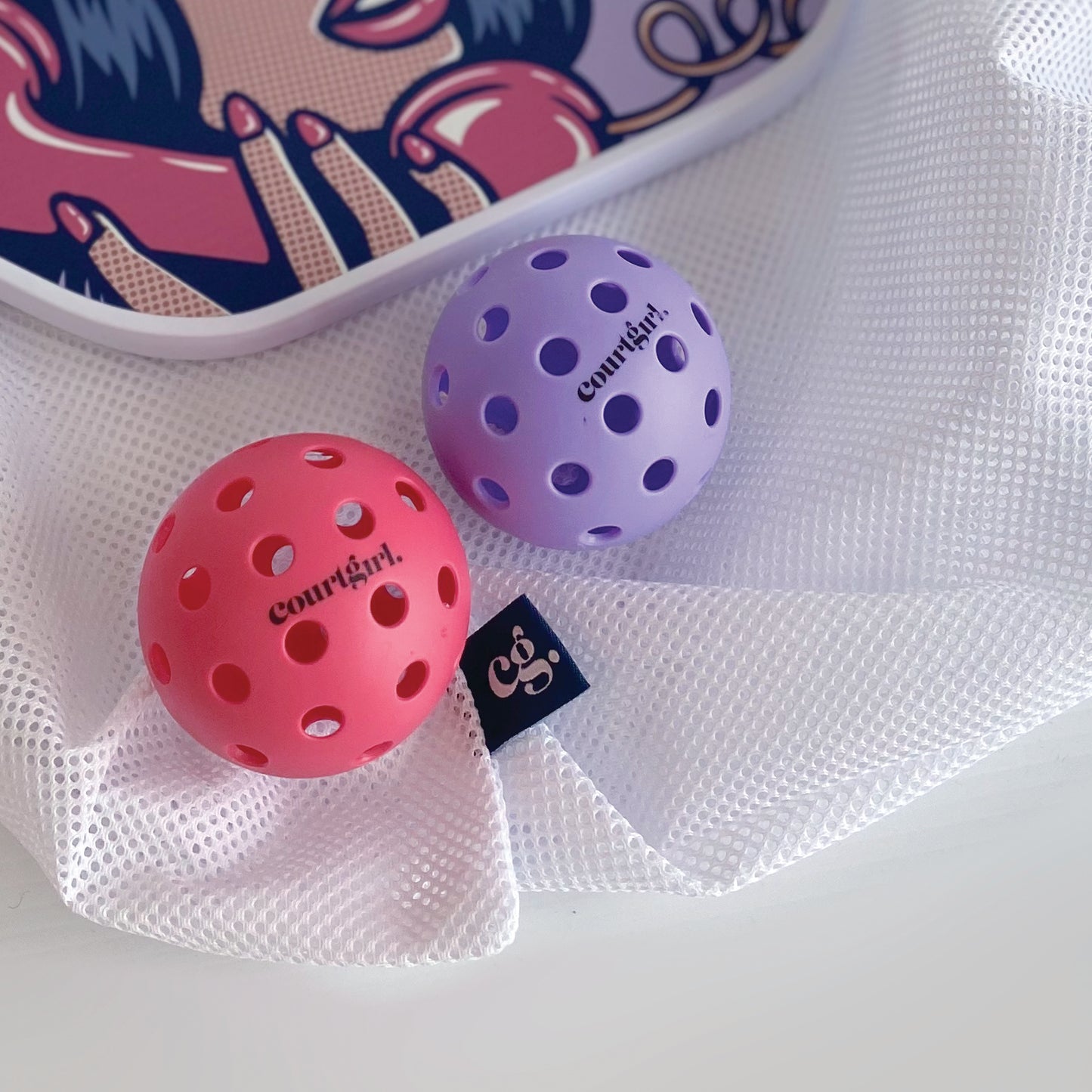 Pickleball Paddle & Balls