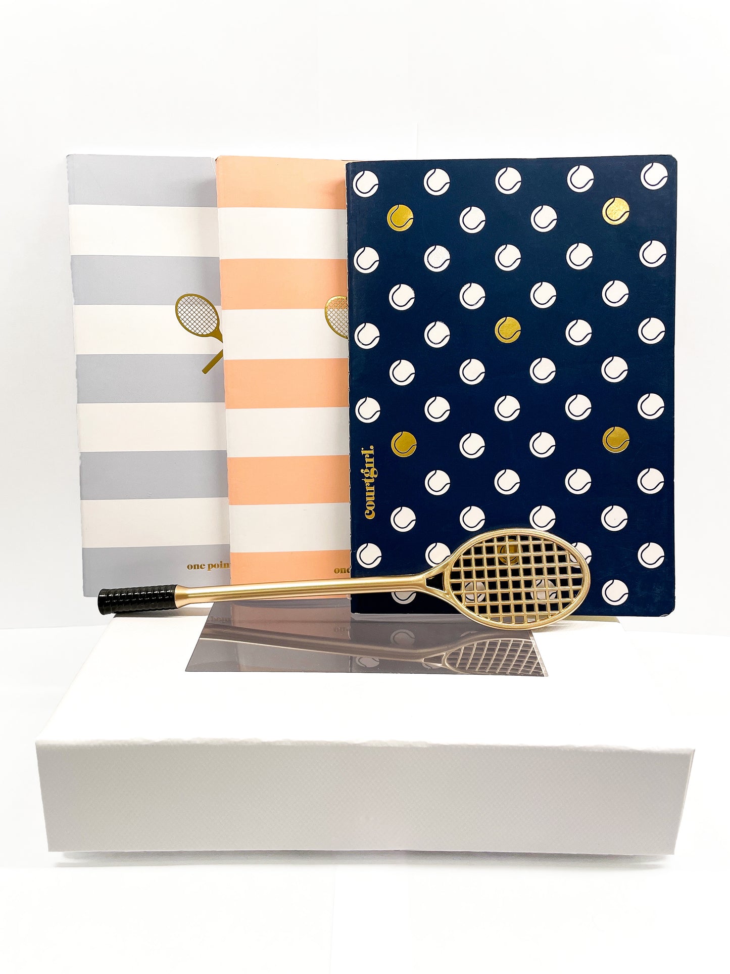 Journal & Racquet Pen Gift Set