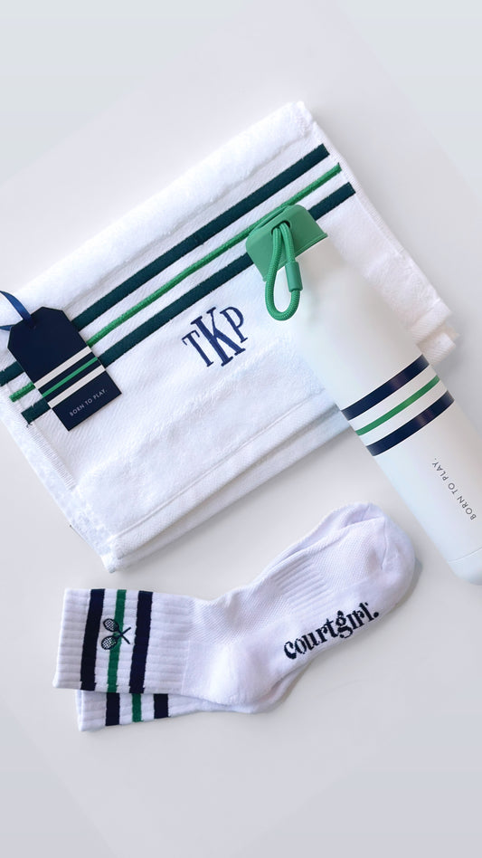 BORN TO PLAY LUXE SET MONOGRAM