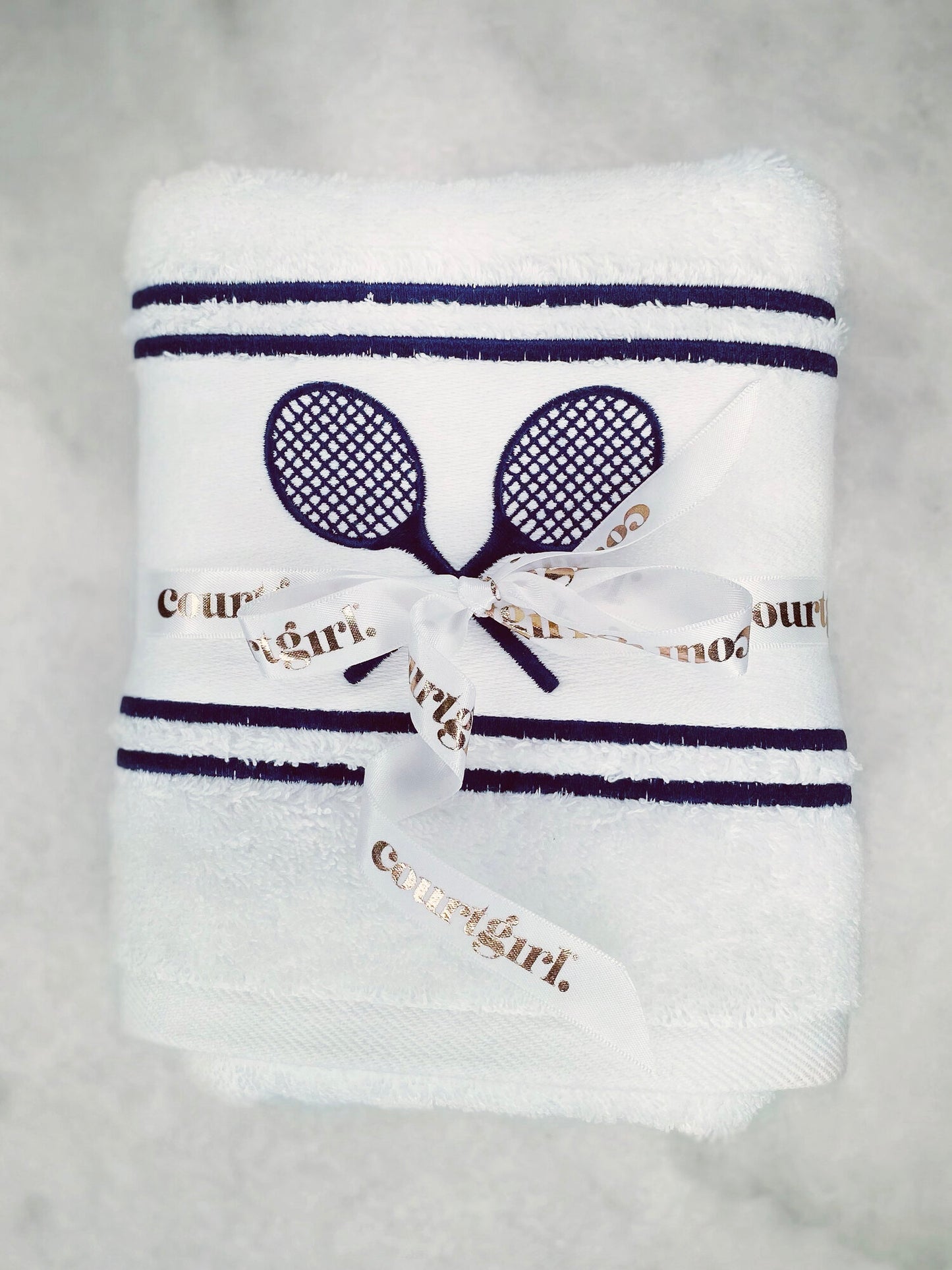 Matchtime Towel with Monogram
