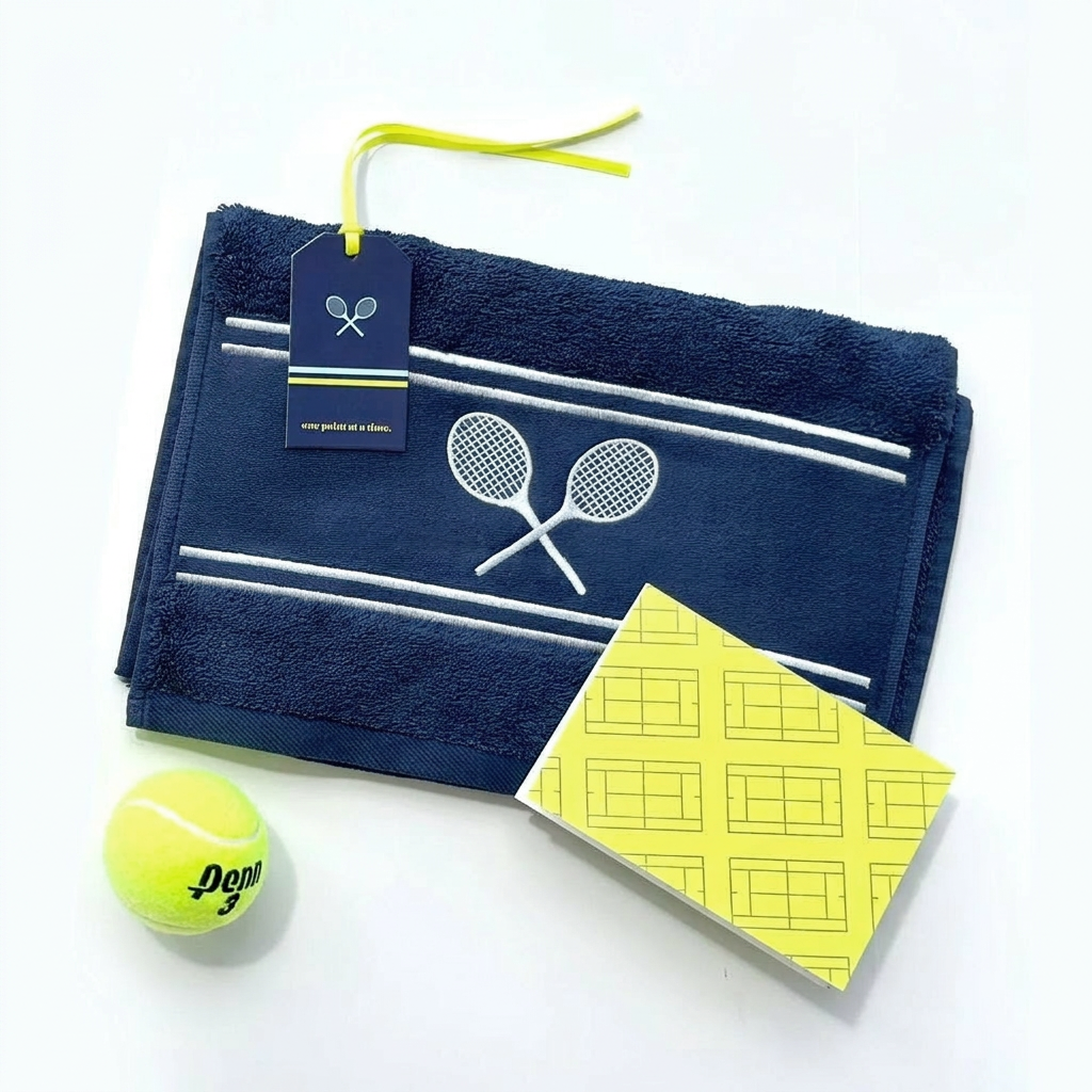 MATCHTIME Tennis Towel—Navy (SHIPS IN JUNE)