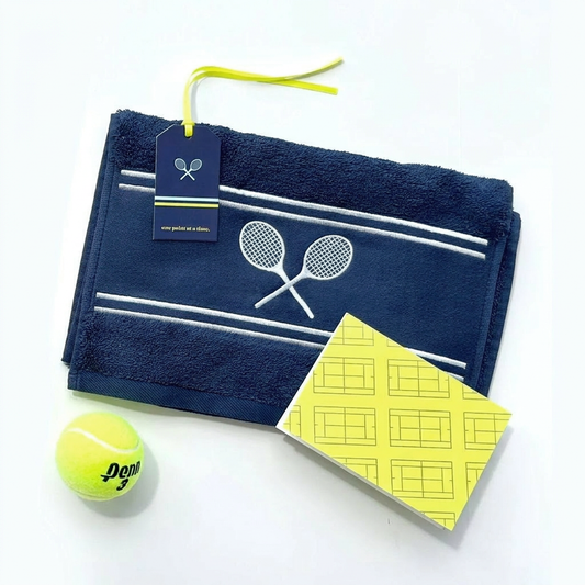 MATCHTIME Tennis Towel—Navy (SHIPS IN JUNE)