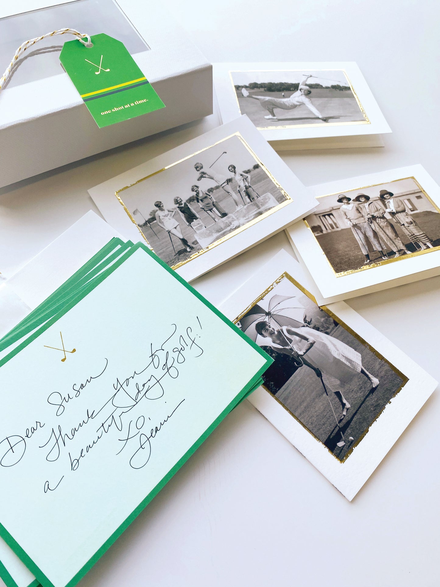 Deluxe Golf Note Card Set