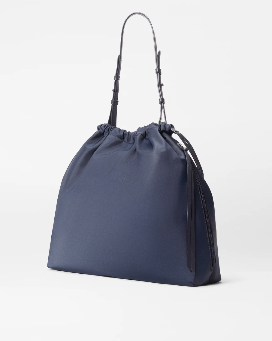 MZ Wallace Navy Waverly Shoulder