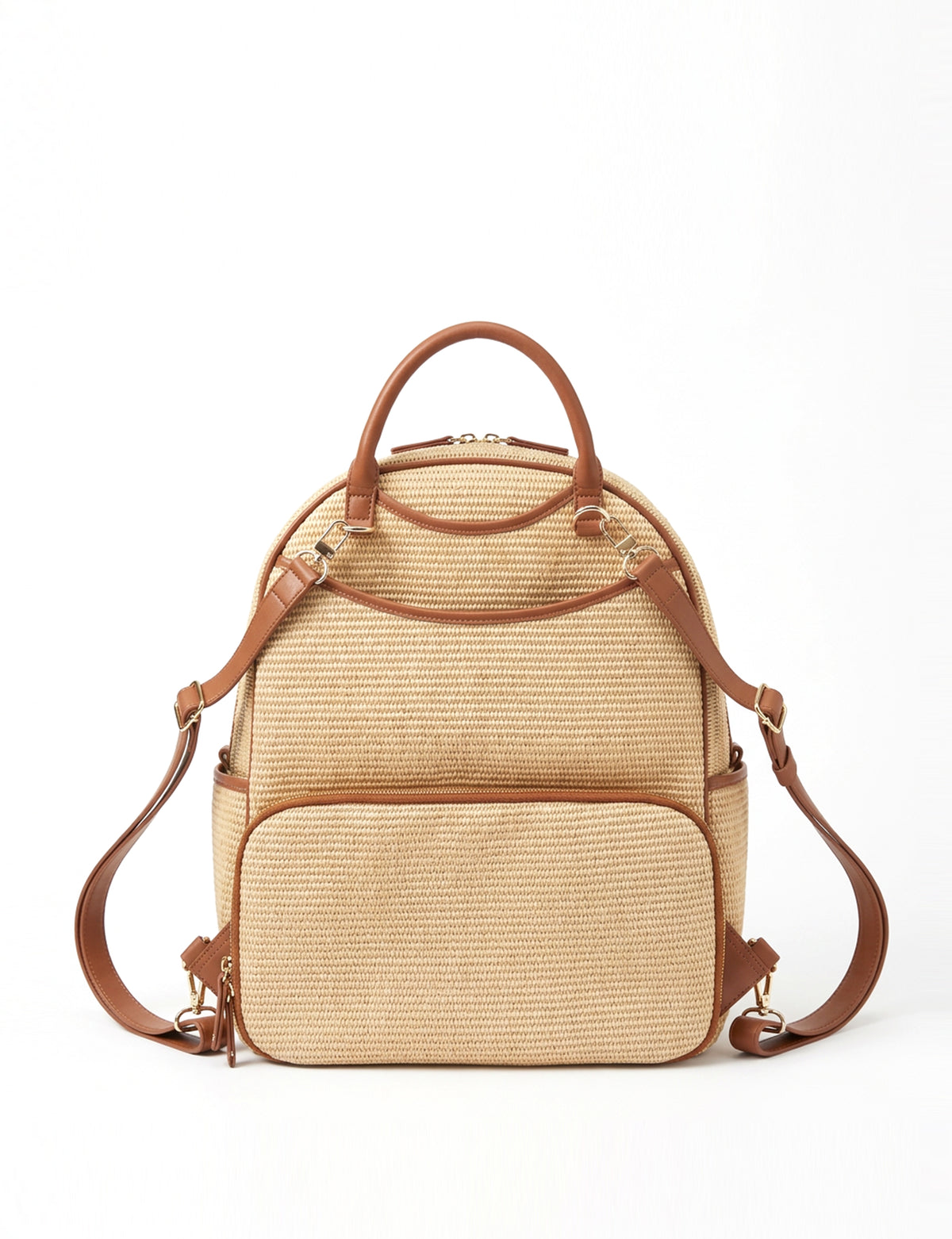 OBSESSED. Raffia Tennis Convertible Backpack (Made to Order)