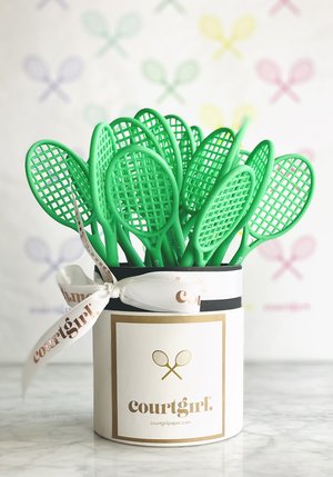 Green Tennis Pen - 20 Pack