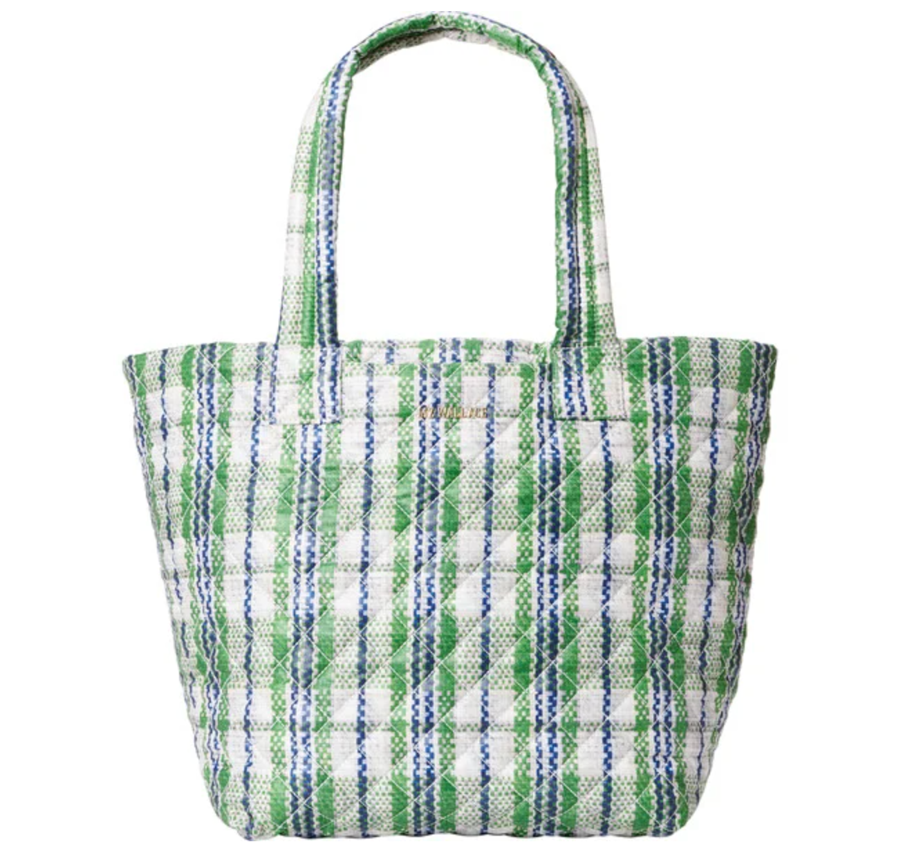 MZ Wallace Metro Tote Deluxe — Spring Plaid