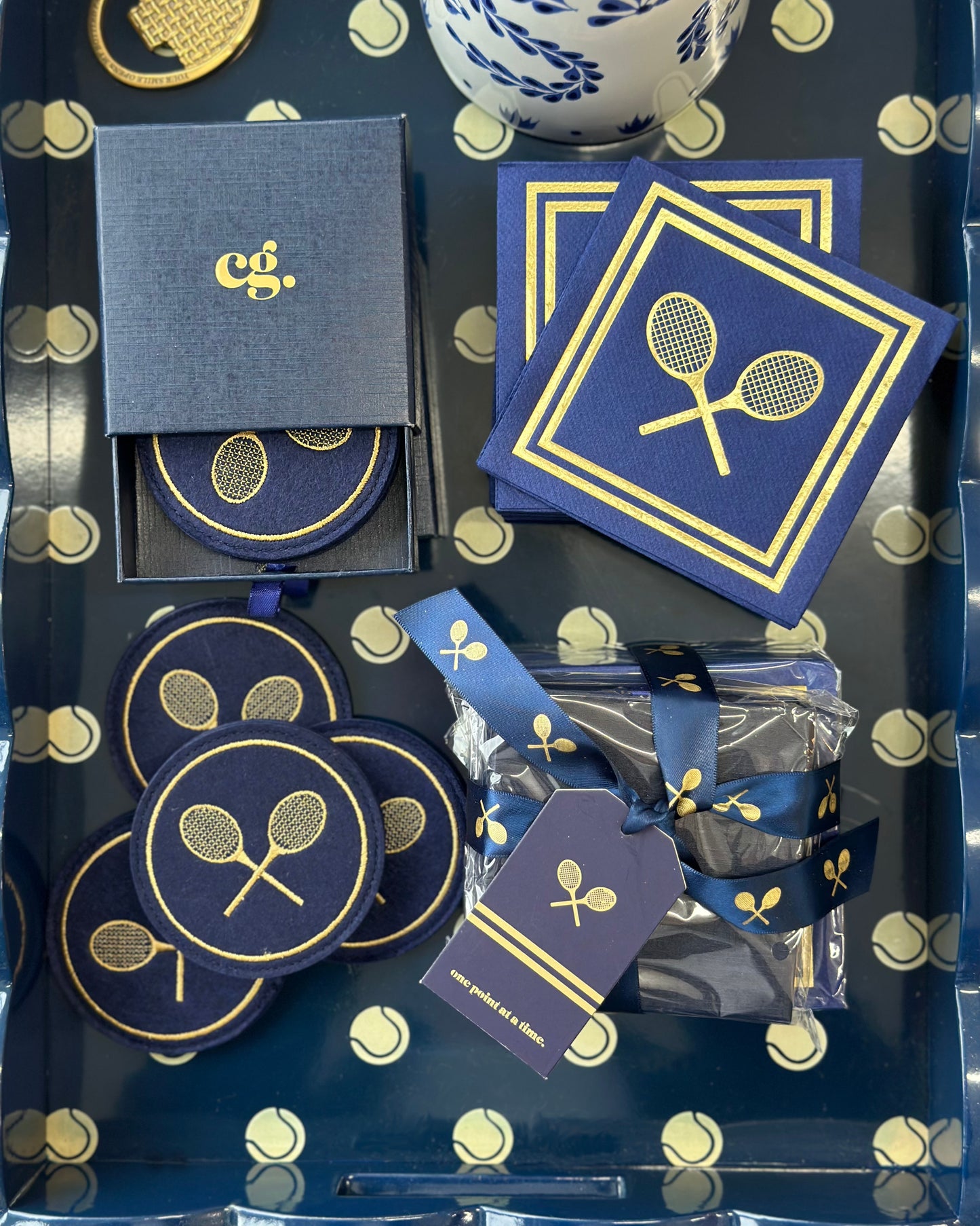 Great Serve Bar Set — Coasters & Cocktail Napkins